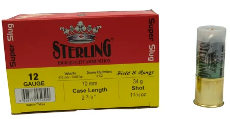 Патрон 12/70 Sterling Super Slug 34г